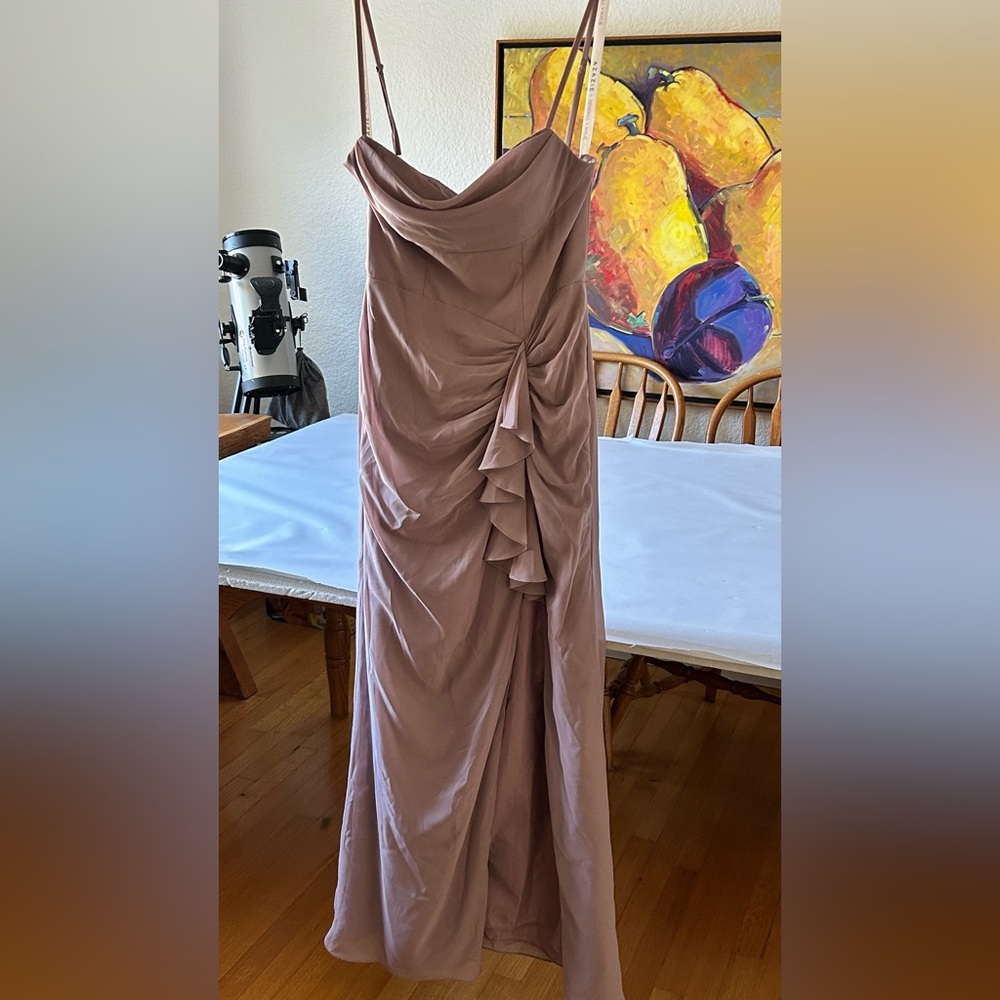 Vintage Kendall & Kylie Dusty Purple/ Mauve Dress Kardashian AZAZIE